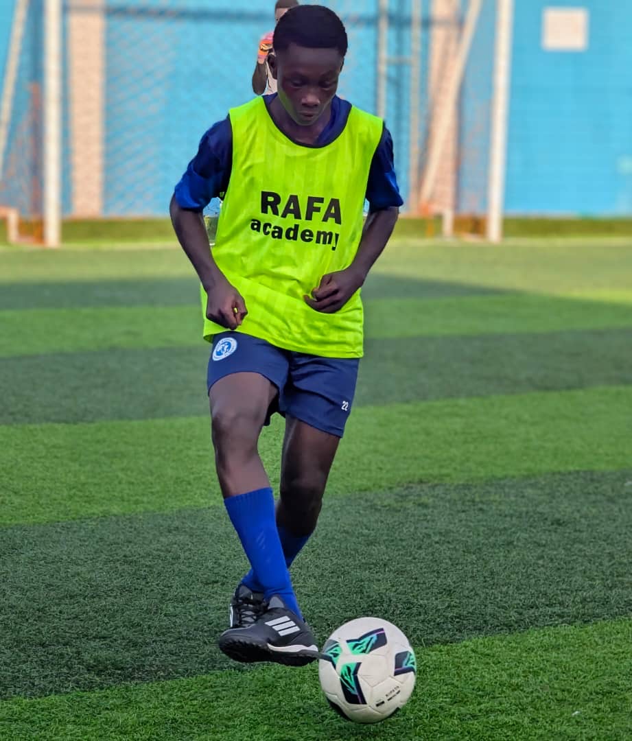 Building confidence with the ball