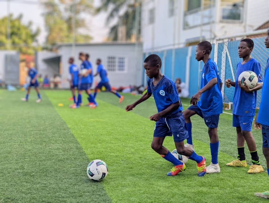 Building confidence with the ball